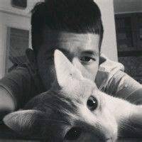 欧美范情侣抱猫头像