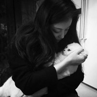 动漫男生抱白猫头像