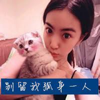 小孩子抱猫头像欧美