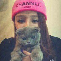 欧美男抱猫头像