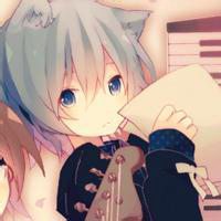 欧美范情侣抱猫头像