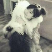 抱猫头像女我要个性