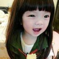 短发小萝莉情侣头像