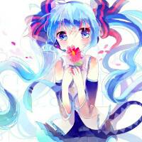 清新萝莉美女成人头像