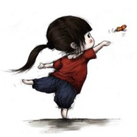 萌萌真人小萝莉头像