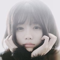 超萌卷发小萝莉头像