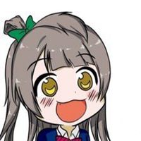 动漫黑色气质萝莉头像