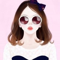 卡通叶萝莉娃娃头像