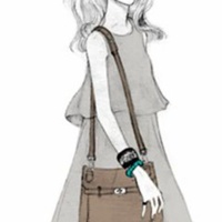 深紫色萝莉动漫头像