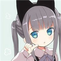 外国黑白小萝莉头像