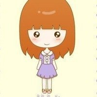 呆萌萝莉四宫格头像