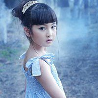 混血小萝莉欧美头像