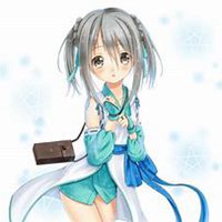 超萌卷发小萝莉头像