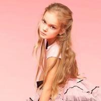 萌萌小萝莉头像混血儿