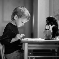 头像可爱小孩卡通