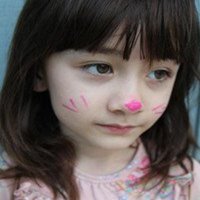 可爱小孩戴帽子嘟嘴头像