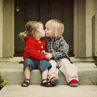 用可爱小孩做头像人