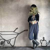 真人可爱小孩背影头像