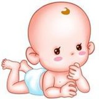 可爱小孩子吃西瓜头像