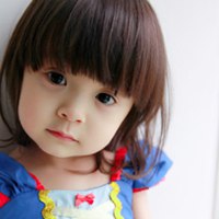 情侣头像可爱小孩亲