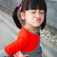 头像可爱小孩卡通