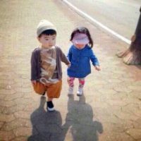 头像可爱小孩情侣头像