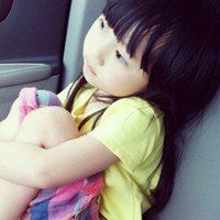 加油头像可爱小孩