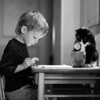 头像可爱小孩扎辫头像