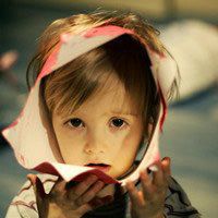 可爱小孩女头像卡通头像素材