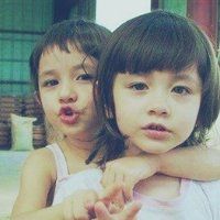 可爱小孩女头像卡通头像素材