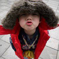 真实可爱小孩头像女