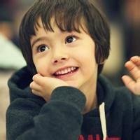 可爱小孩和狗狗头像