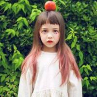 戴眼镜可爱小孩头像