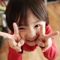 动漫可爱小孩头像一对