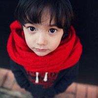 可爱小孩女头像卡通头像素材