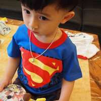 可爱小孩头像男吐舌头