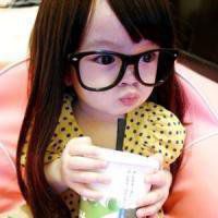 可爱小孩与狗头像