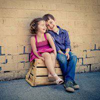 微信可爱小孩头像情侣头像素材