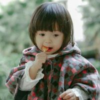 可爱小孩戴帽子嘟嘴头像