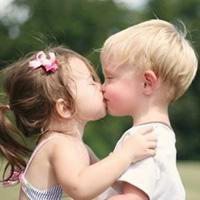 超级可爱小孩情侣头像