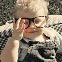 真人可爱小孩背影头像