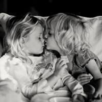 真实可爱小孩头像女