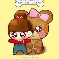 戴帽子可爱动漫