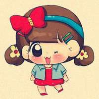 呆萌可爱动漫男头像卡通