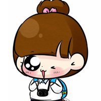 卡通可爱动漫动物头像简笔画