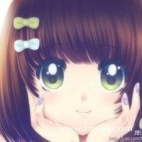 微信头像女生唯美可爱动漫带字