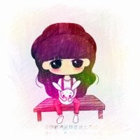 微信头像女生唯美可爱动漫带字