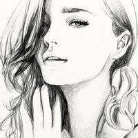 可爱动漫猪头像简笔画