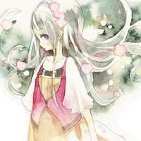 可爱动漫粉色头像长发类