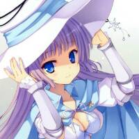 呆萌可爱动漫女孩头像